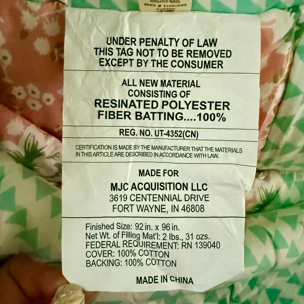 Matilda Jane Full/Queen comforter quilt set NWT/NWOT